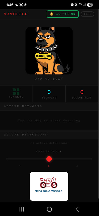 ANDROID // WATCH_DOG POLICE SCANNER APP