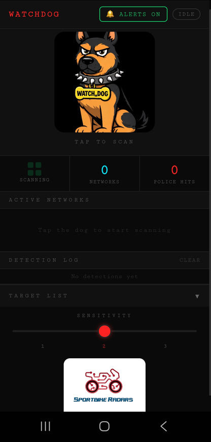 ANDROID // WATCH_DOG POLICE SCANNER APP