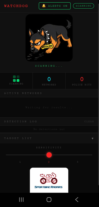 ANDROID // WATCH_DOG POLICE SCANNER APP